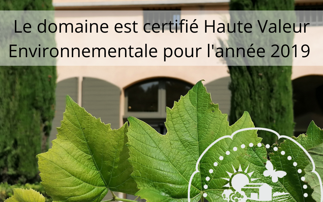 La certification environnementale HVE 3